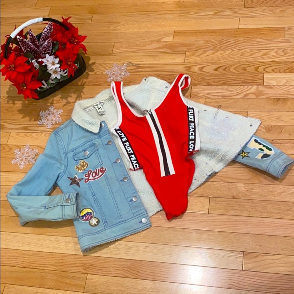 COPY - Indigo Rein warm denim jacket 💜
